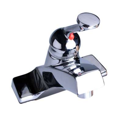 High Quality 4" Center Chrome Plated Lavatory Faucet